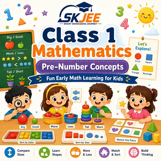 Pre-number concepts for Class 1 comparison and quantity learning